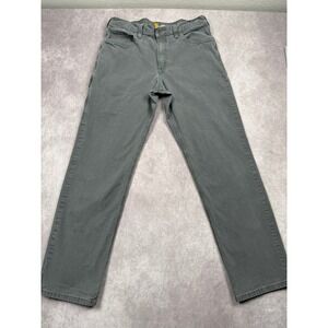 Carhartt Relaxed Work Pants Men Gray 34x32 Cargo‎ Utility Cotton Blend Outdoor